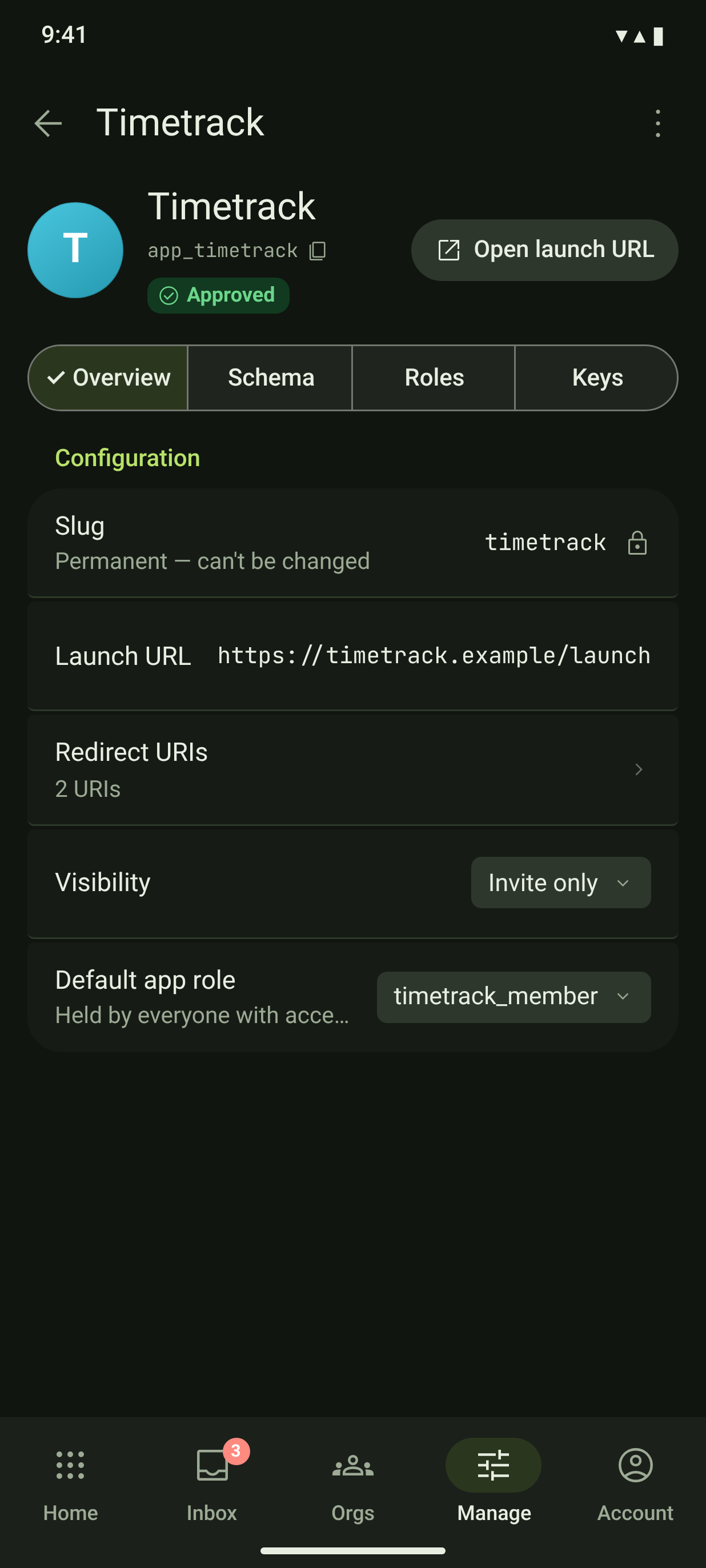 APL-03 · Application — dark
