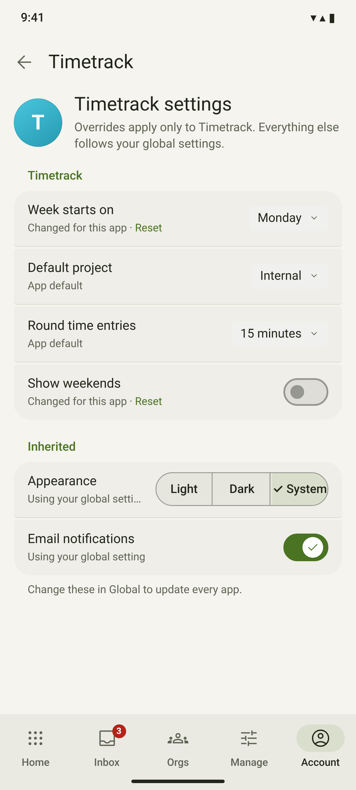 SET-02 · Settings — per app — light