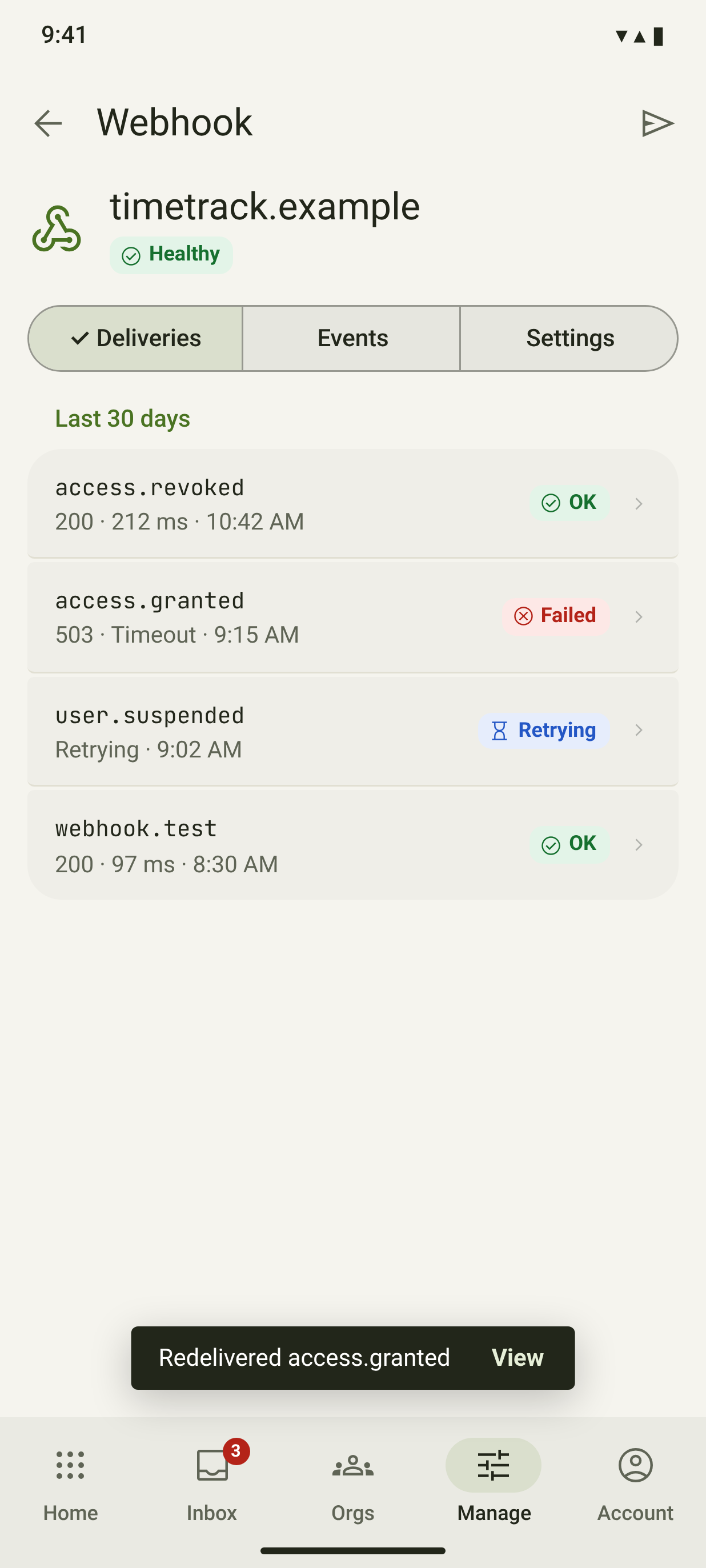 WHK-03 · Webhook deliveries — light