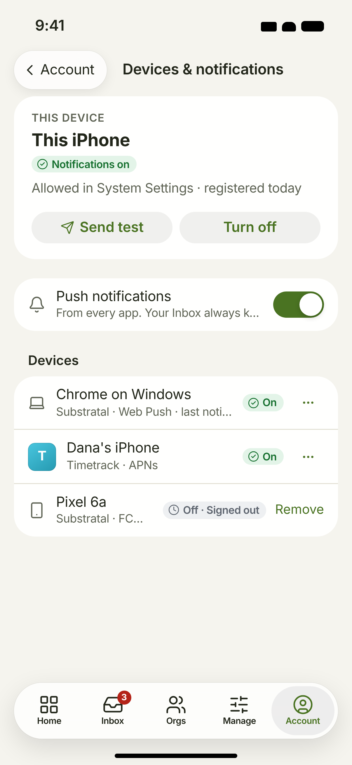 NTF-03 · Devices & notifications — light