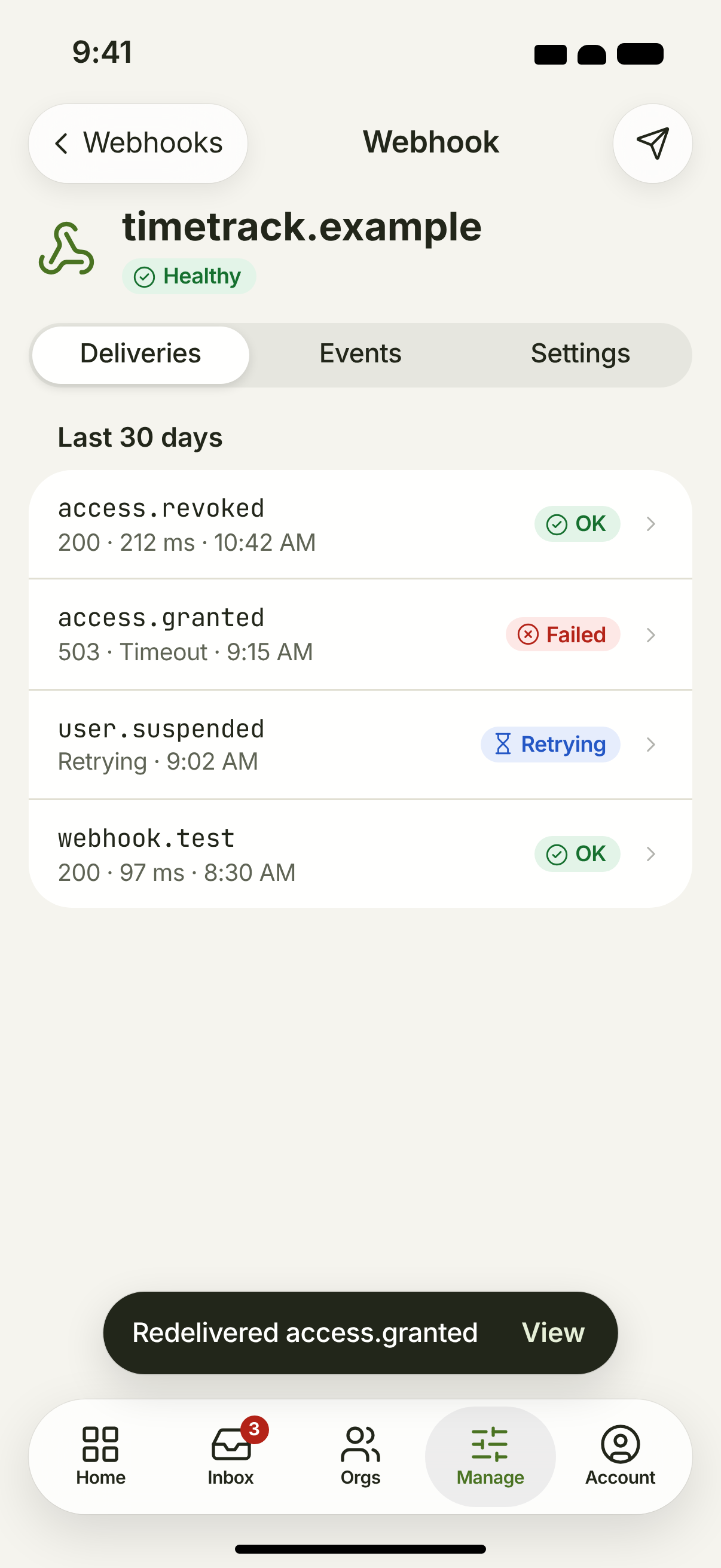 WHK-03 · Webhook deliveries — light