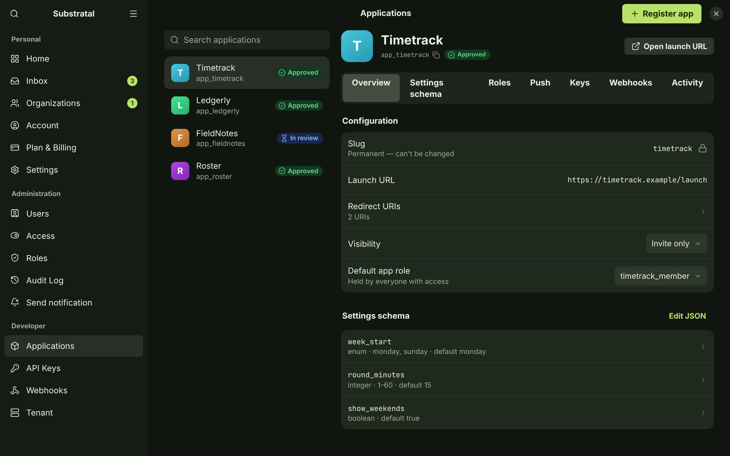 APL-03 · Application — dark