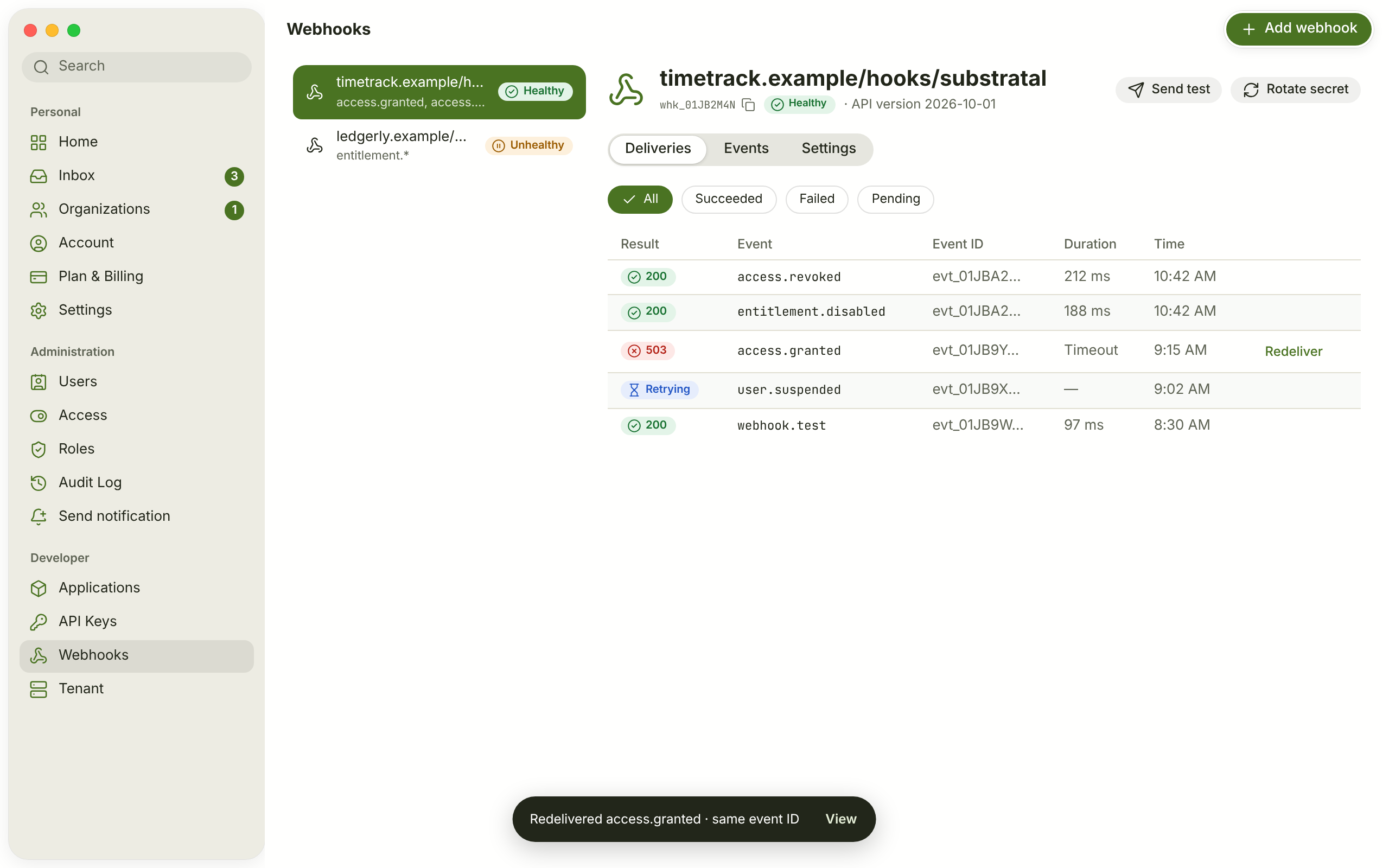 WHK-03 · Webhook deliveries — light