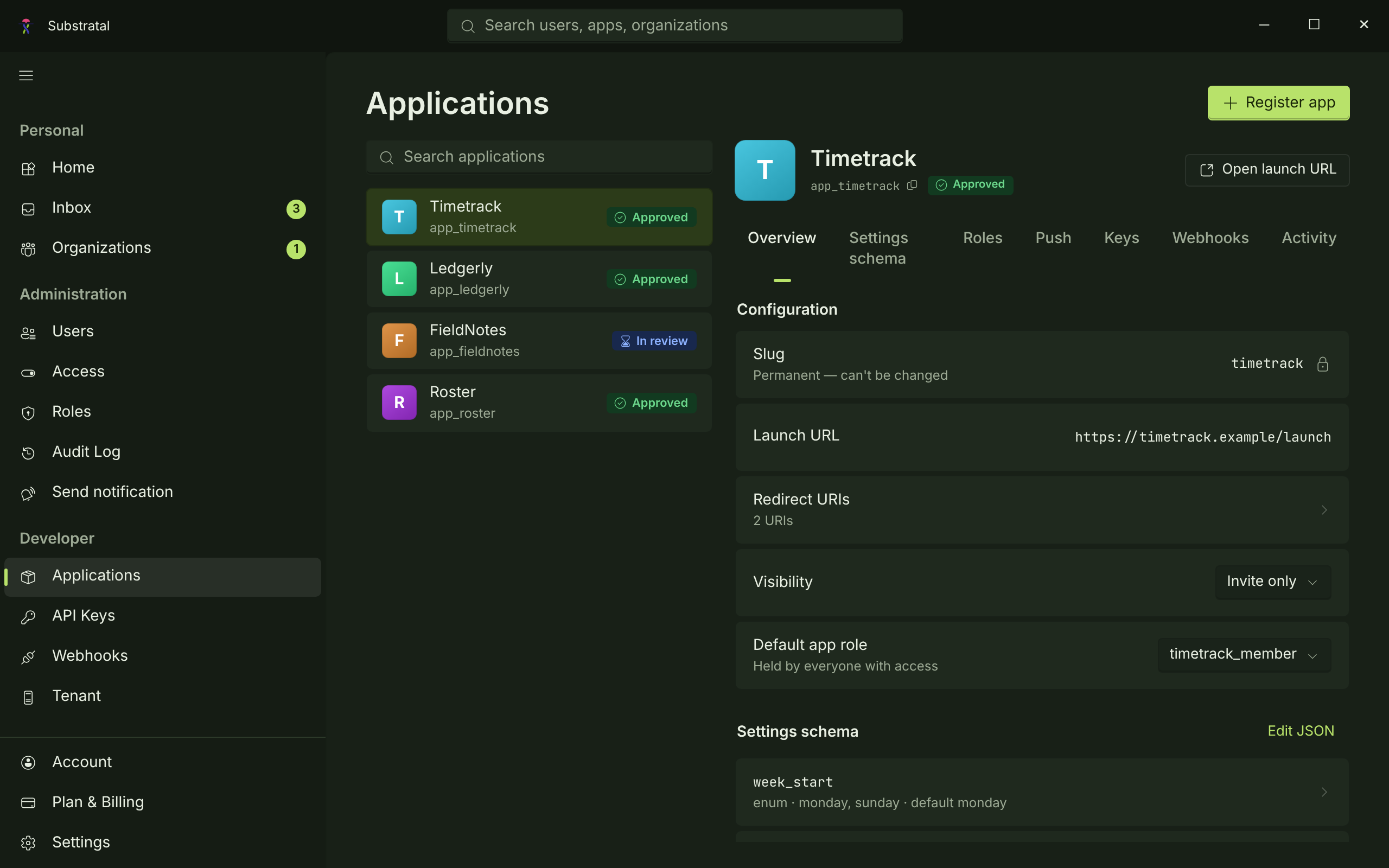 APL-03 · Application — dark