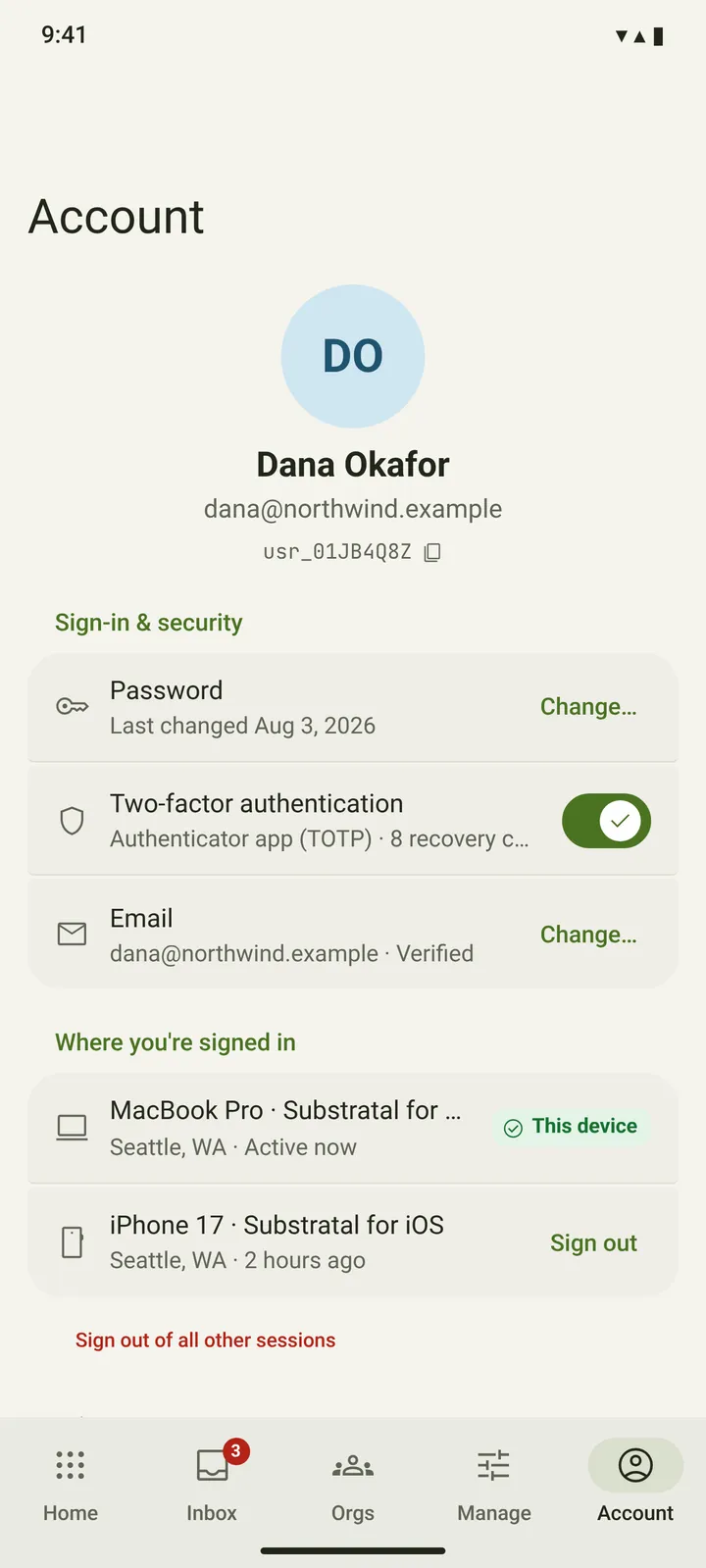 Android Security — light theme